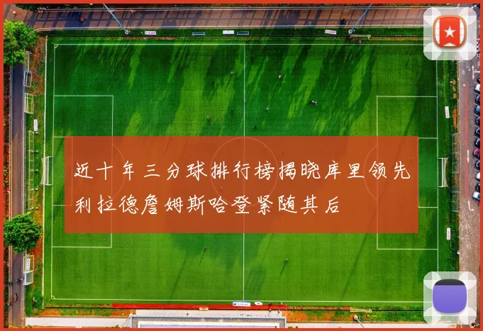 近十年三分球排行榜揭晓库里领先利拉德詹姆斯哈登紧随其后